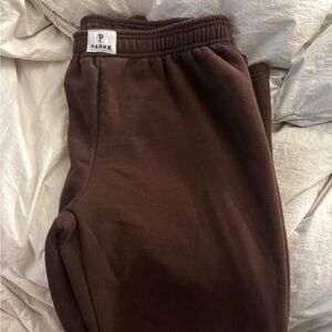 parke cities collection texas cowboy brown boxer sweats